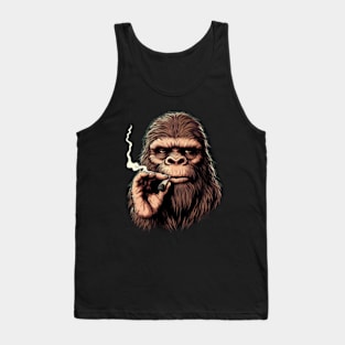 Smoking Sasquatch Wilderness Tank Top